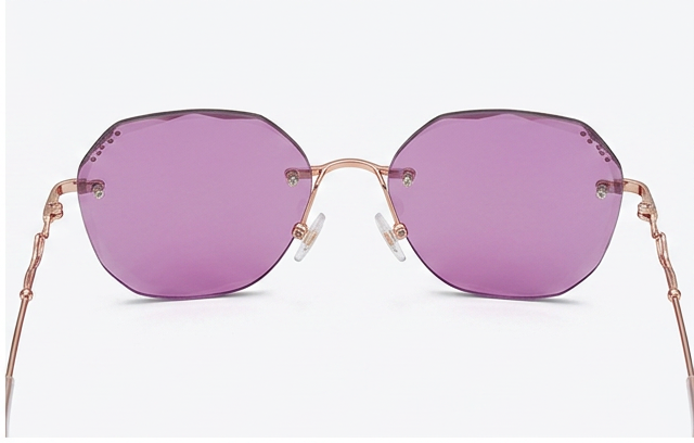 Amethyst Purple | Rimless Photochromic Glasses